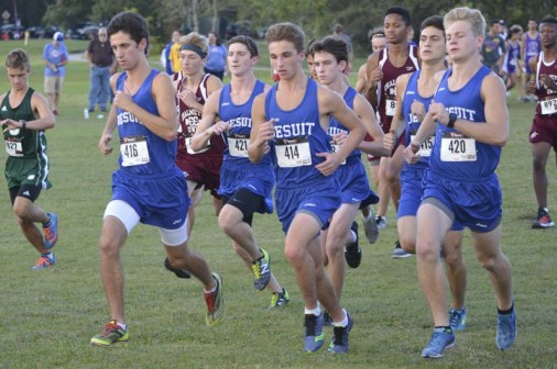 Jesuit's cross country team qualified a full seven-man roster for the state meet with its performance in the regional meet on Nov. 3.