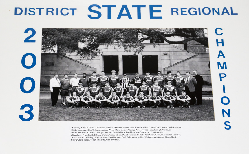 The 2003 state championship team will be honored for 15 years since their victory.