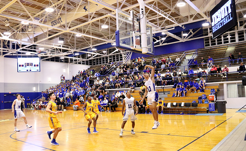 Basketball Opener Showcases New Team, New Gym
