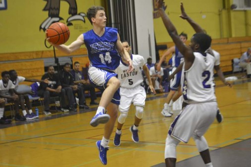 Will Landrieu made some key hustle plays in the fourth quarter of Jesuit's 51-50 win over Warren Easton on Dec. 21.