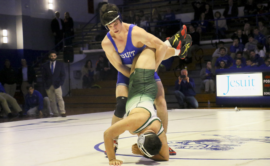 Wrestlers Fall in HC Dual, Get Comeback Win on Senior Night (Scores, Photos)