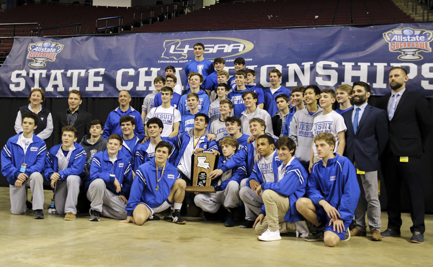 Wrestling Jays Bullfight to State Runner-Up Podium