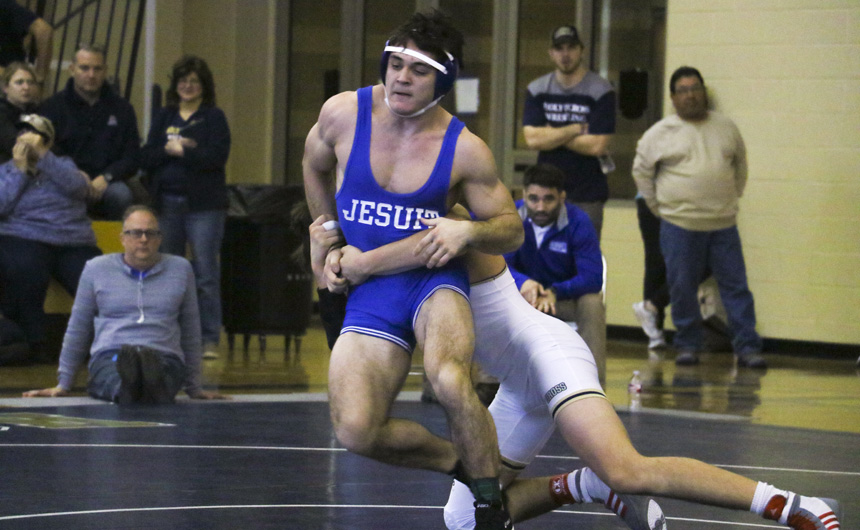 Jesuit Wrestling, Consistently Led by Upper Weights, Finishes 3rd at District