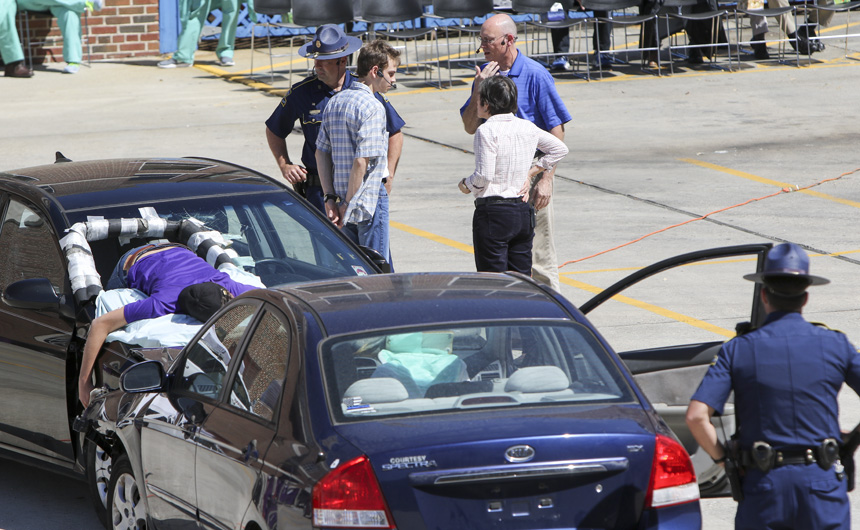 Mock Crash: Students Witness ‘Something That Happens Everyday’