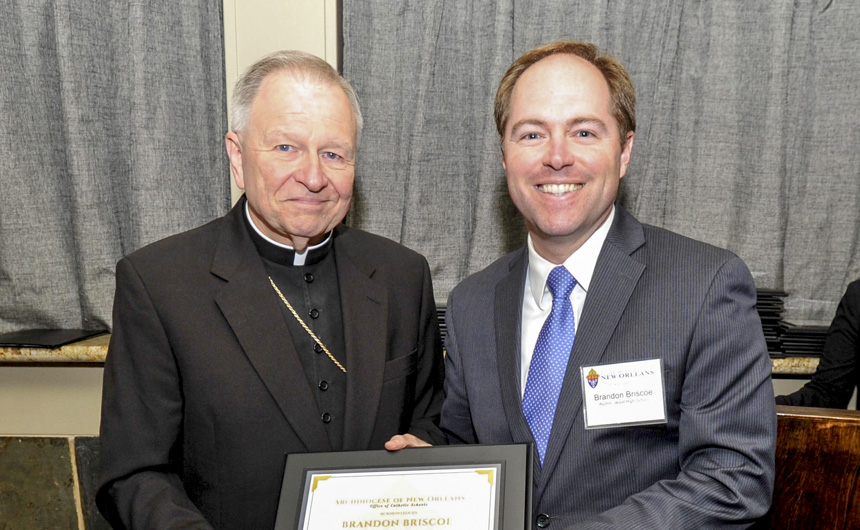 Brandon Briscoe '98 Recognized as Archdiocesan Distinguished Alumnus ...