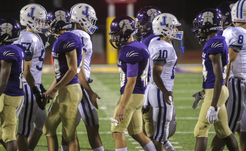 Football Hands It to Hahnville, 10-7, at Jamboree