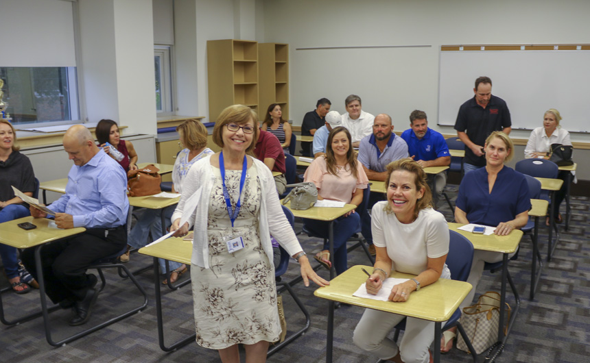 New Parents Get Involved at Orientation and Breakfasts with the President