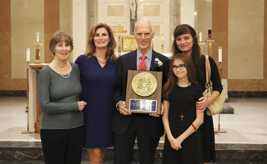Alumni Mass & Reception Honors 2018 Alumnus of the Year, Anniversary Classes
