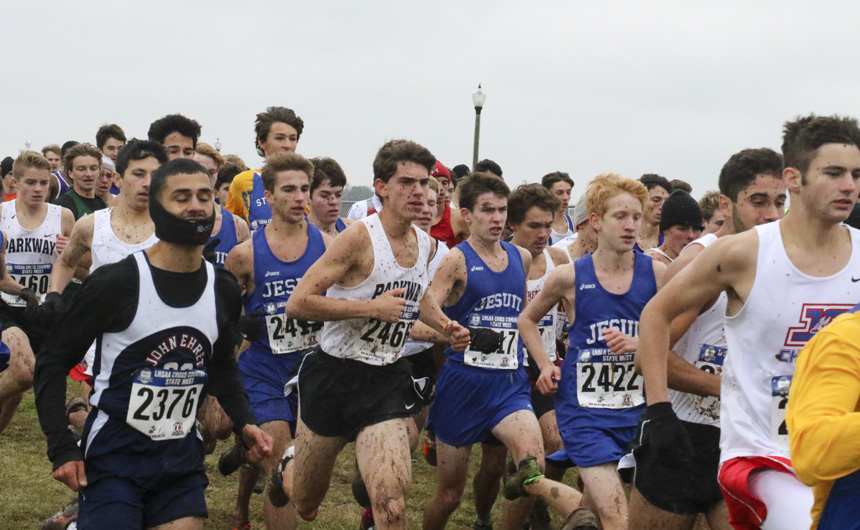 Cross Country Finishes Top Five in State