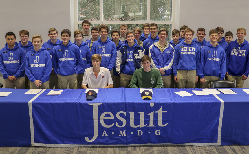 Two Blue Jay Swimmers Commit to Continuing Their Athletic Careers in College