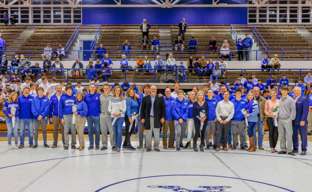 Wrestling Senior Night Produces Electric Atmosphere Jesuit High