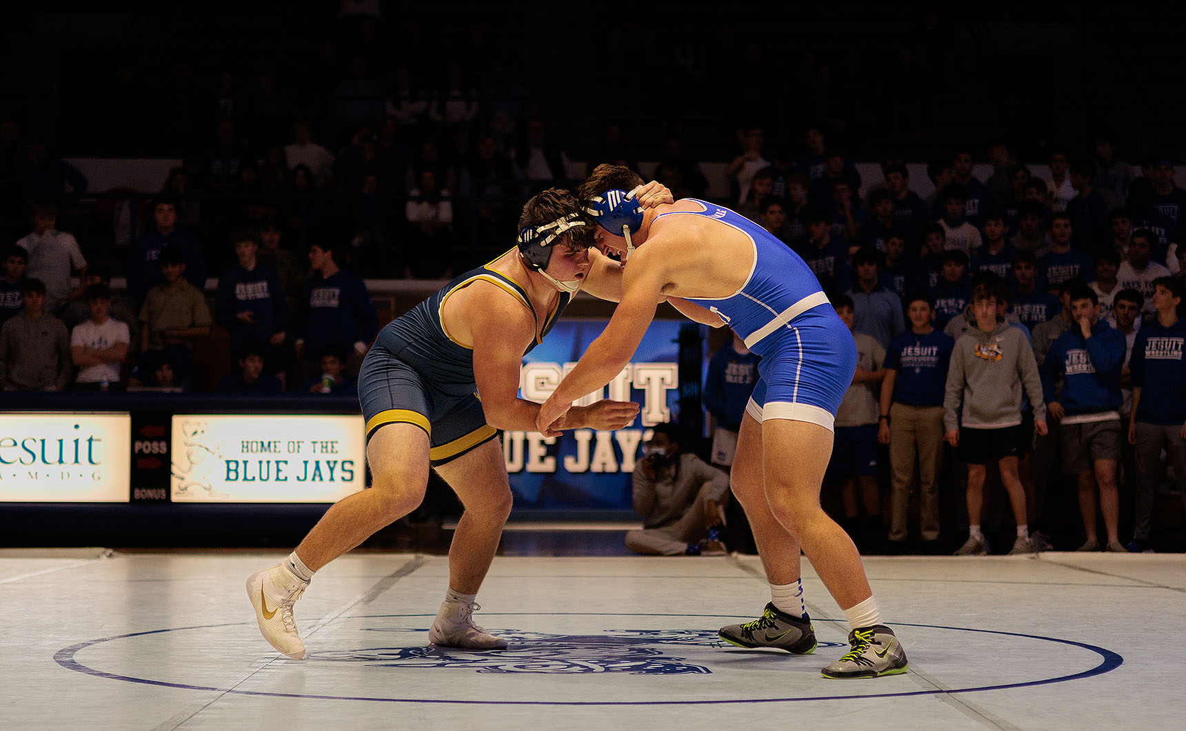 Wrestling Team Heads to Baton Rouge after Pinning Holy Cross Jesuit