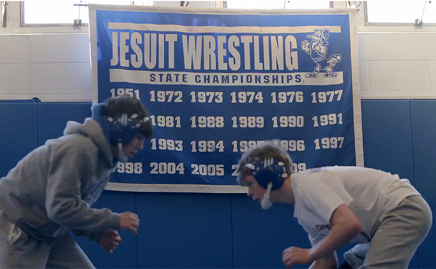 Valor’s Cry: An Inside Look at Jesuit Wrestling