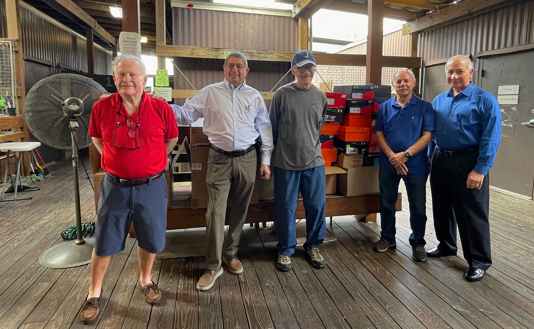 Class of 1967 Serves Harry Tompson Center for Seventh Year