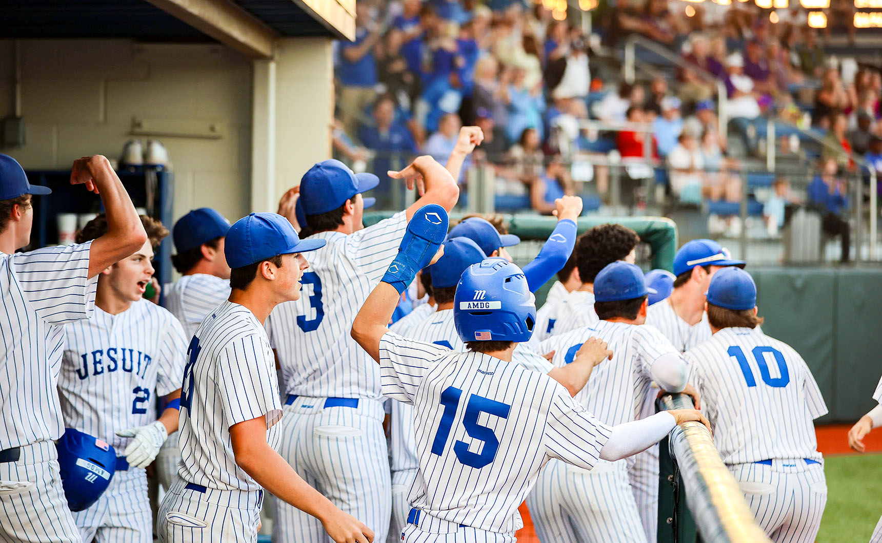 John Jay High School Football Team Celebrating Victory in the Year (year)