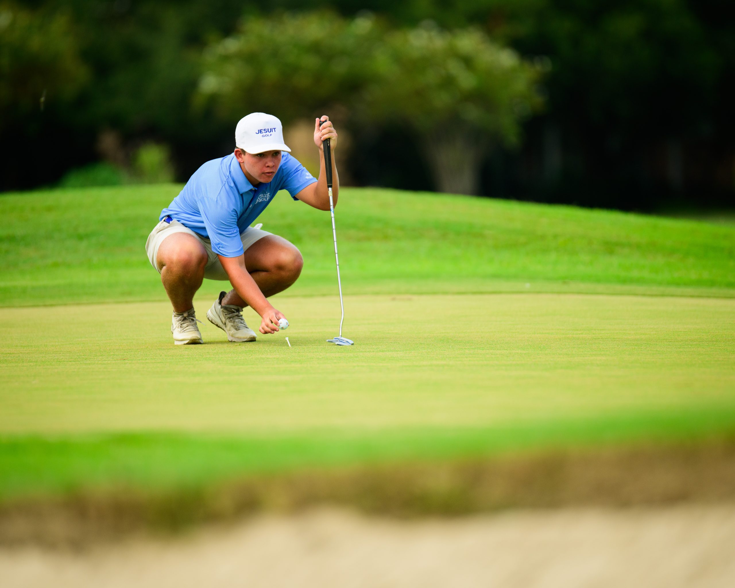 Golf in Full Swing