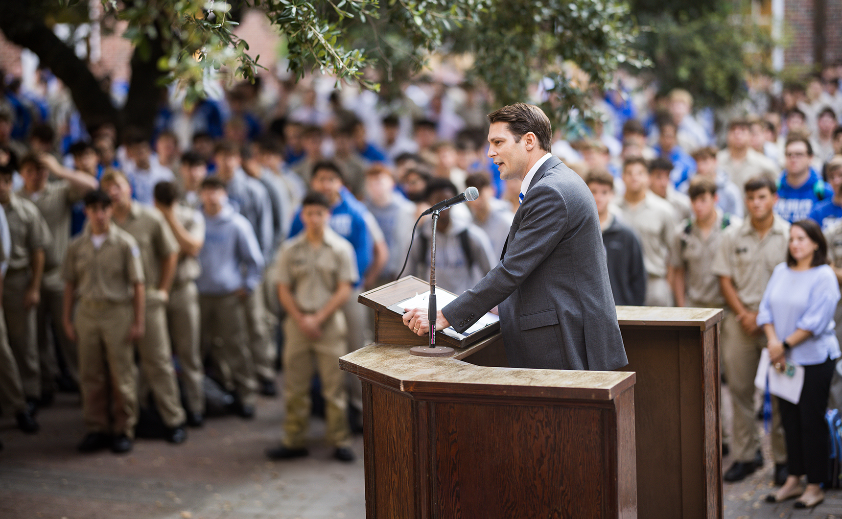 Academic Year Kicks Off with Spiritual Start