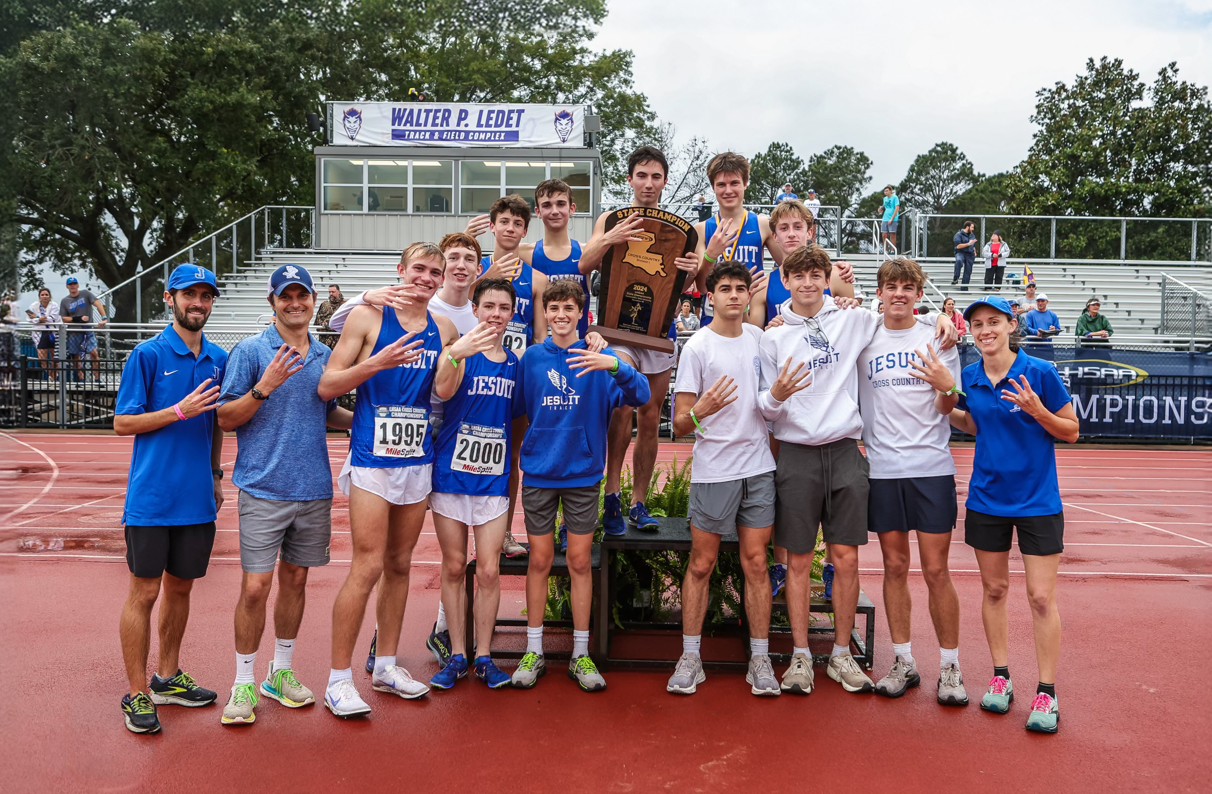 FOURTH CONSECUTIVE XC STATE CHAMPIONSHIP TITLE