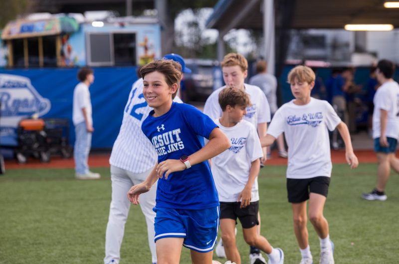 Prospective Jays Fill Blue & White Night